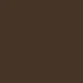 Dark brown polypropylene color swatch, uniform matte finish, labeled “pp caffe” by lapalma, consistent tone with no gradients or texture.